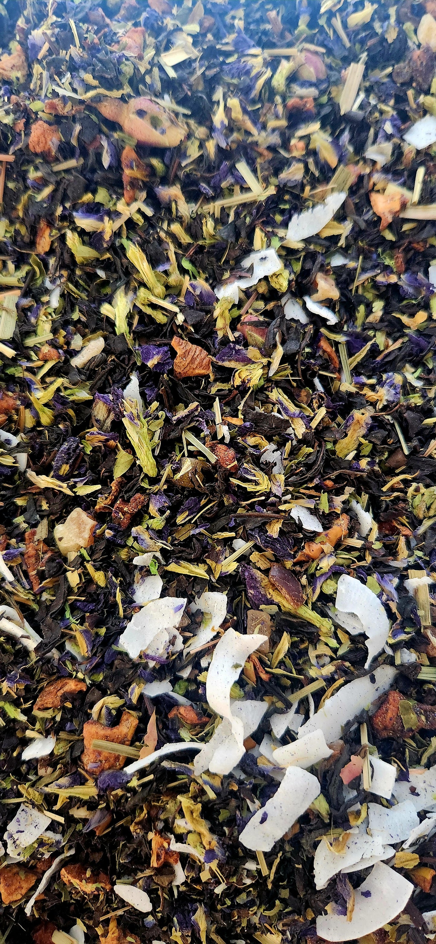 NUTS about COCOS | Tropical Coconut Pineapple Black Tea | Loose Leaf blend