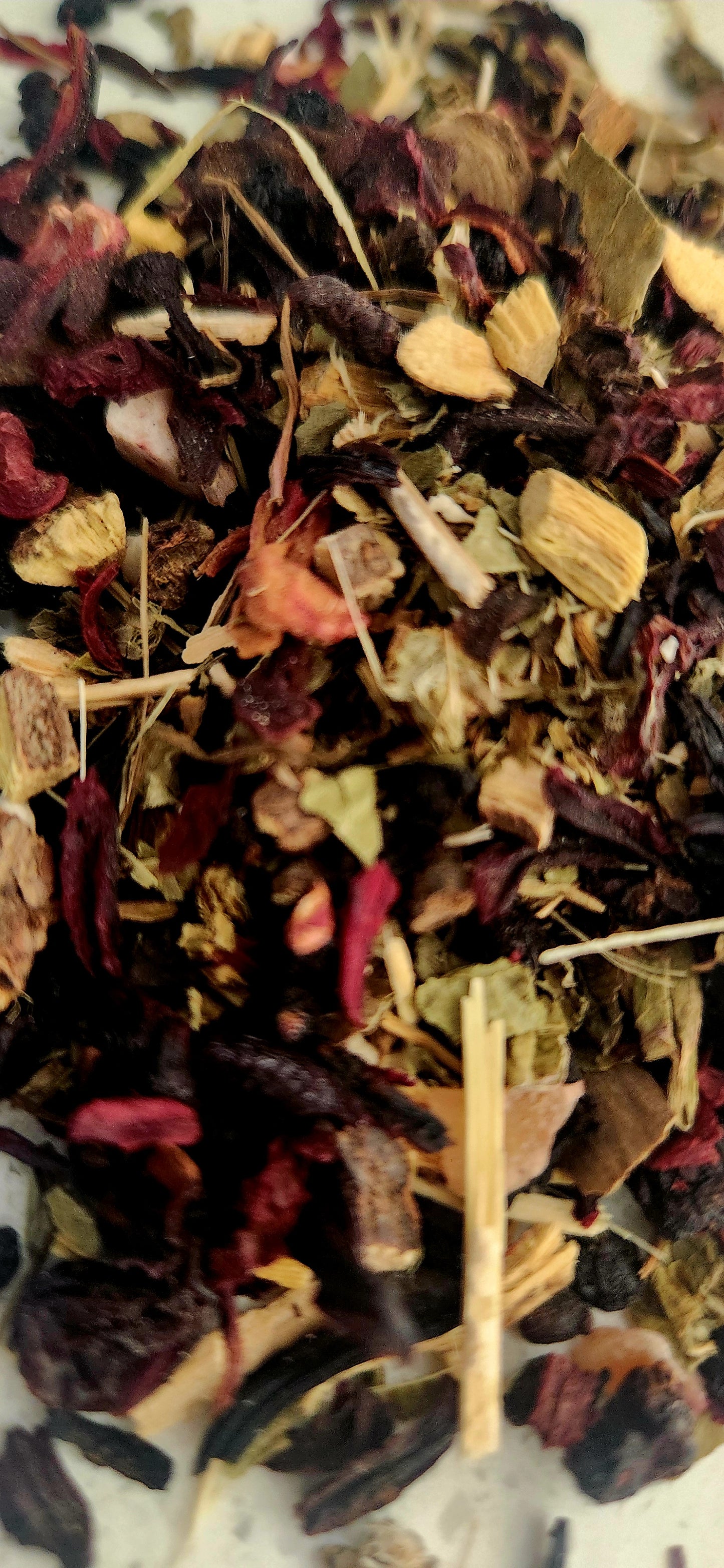 Elixergize |Ginseng Goji Berry Energy Tea | Herbal Loose Leaf Blend