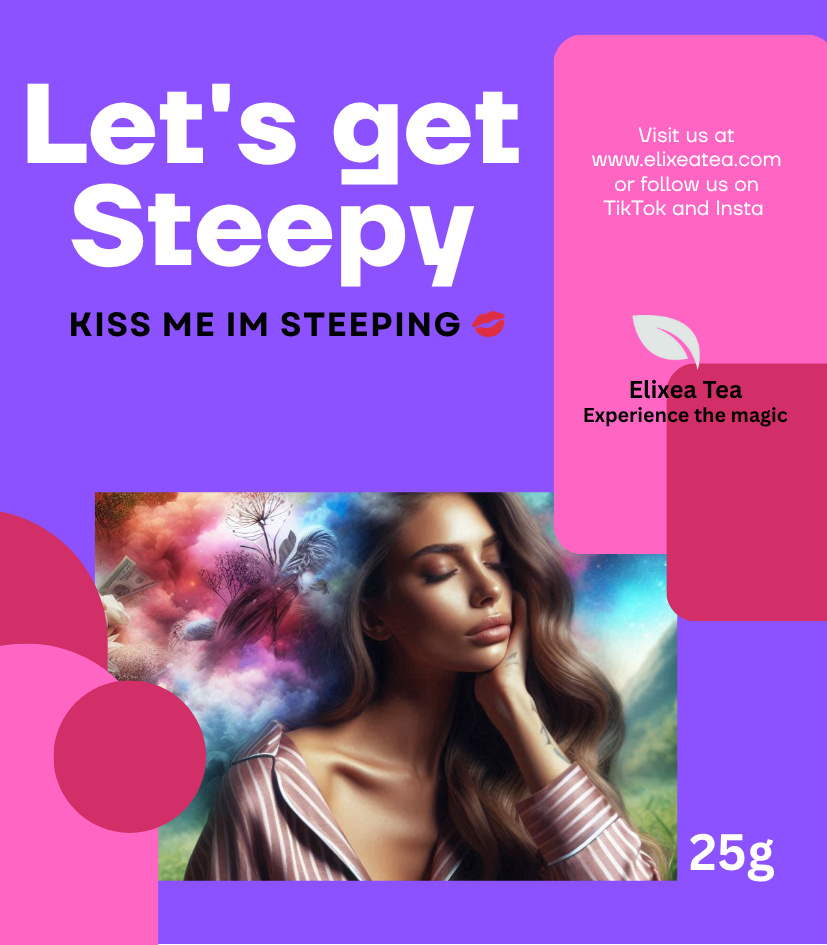 Let's Get Steepy, Relaxing Chamomile Lavender Sleep Tea | Caffeine Free